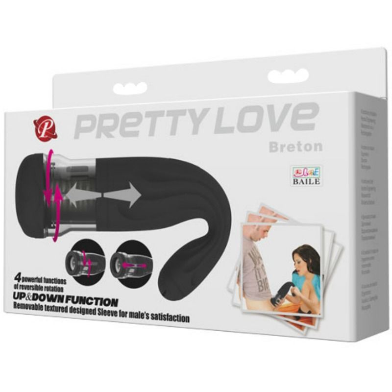 PRETTY LOVE - MASTURBATEUR MULTIFONCTION MALE BRETON PRETTY LOVE MALE