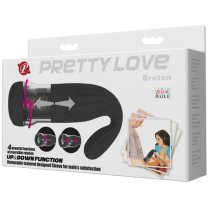 PRETTY LOVE - MASTURBATEUR MULTIFONCTION MALE BRETON PRETTY LOVE MALE