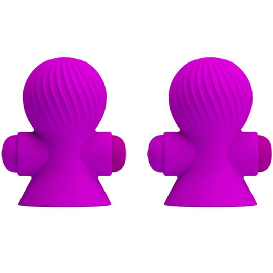 PRETTY LOVE - STIMULATEURS DE NIPPLE 12 MODES VIBRATION LILAS PRETTY LOVE SMART