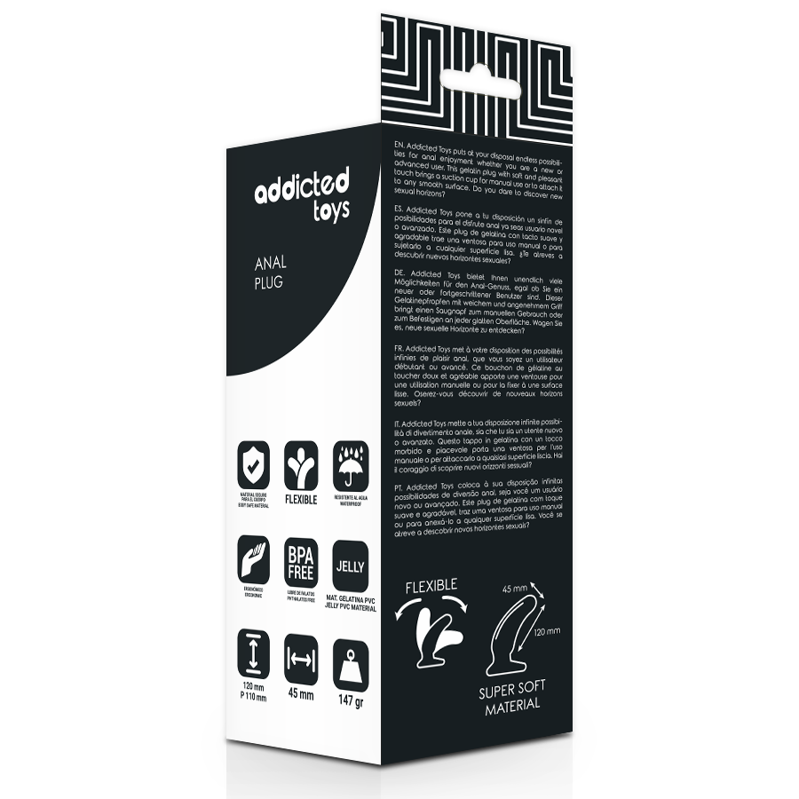 ADDICTED TOYS - PLUG ANAL SPOT 12 CM ADDICTED TOYS