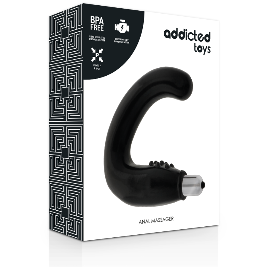 ADDICTED TOYS - MASSEUR ANAL NOIR ADDICTED TOYS