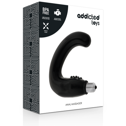 ADDICTED TOYS - MASSEUR ANAL NOIR ADDICTED TOYS
