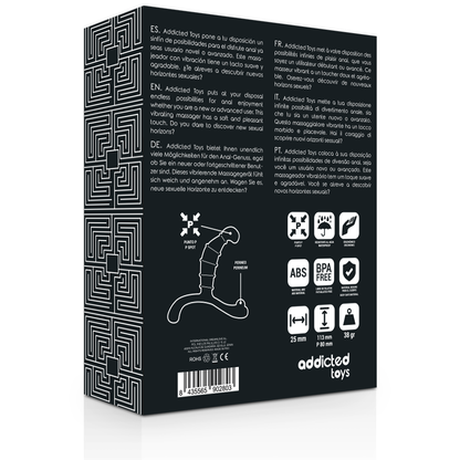 ADDICTED TOYS - PLAISIR ANAL PROSTATE NOIR ADDICTED TOYS