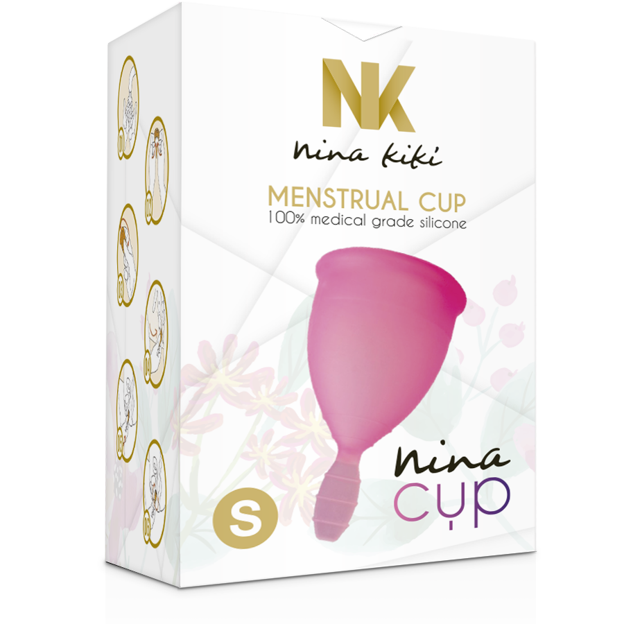 NINA KIKÍ - COUPE MENSTRUELLE ROSE - TAILLE S NINA KIKÍ