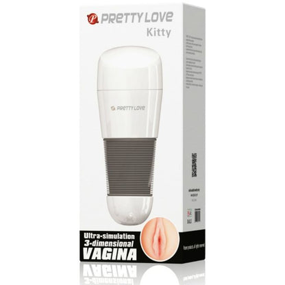 PRETTY LOVE - MASTURBATEUR VAGIN BLANC KITTY PRETTY LOVE MALE