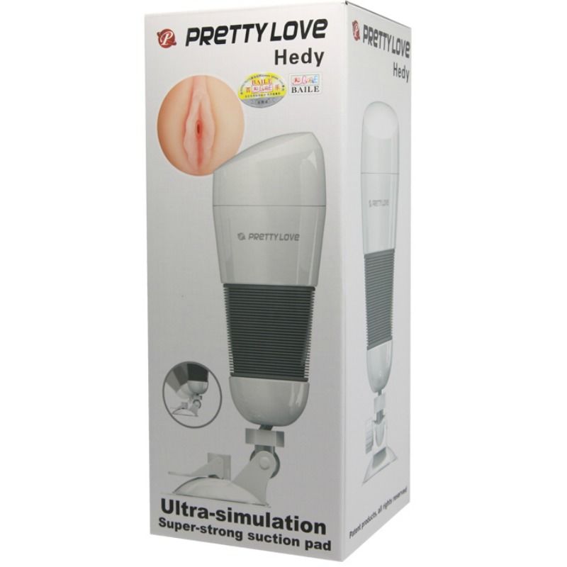 PRETTY LOVE - HEDY MASTURBATEUR VAGIN BLANC PRETTY LOVE MALE