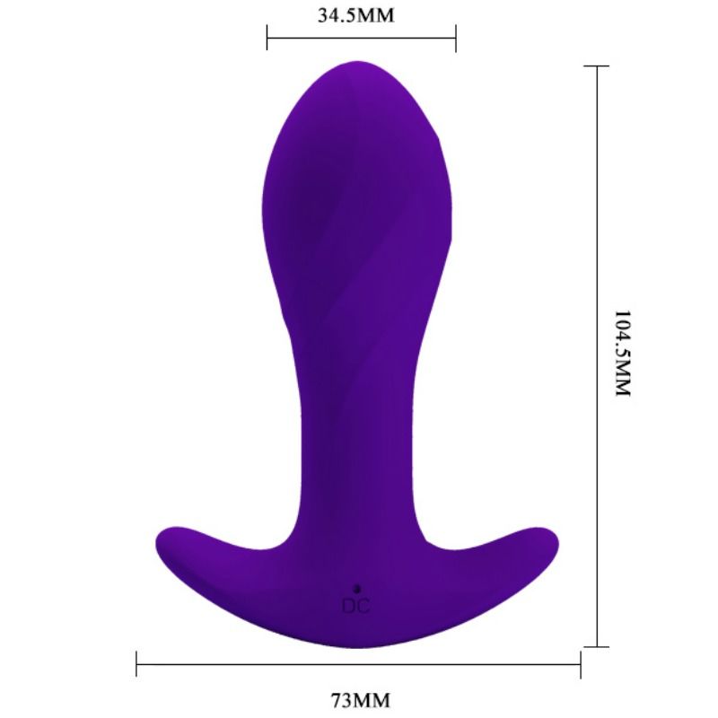 PRETTY LOVE - VIBRATEUR ANAL LILAS PRETTY LOVE