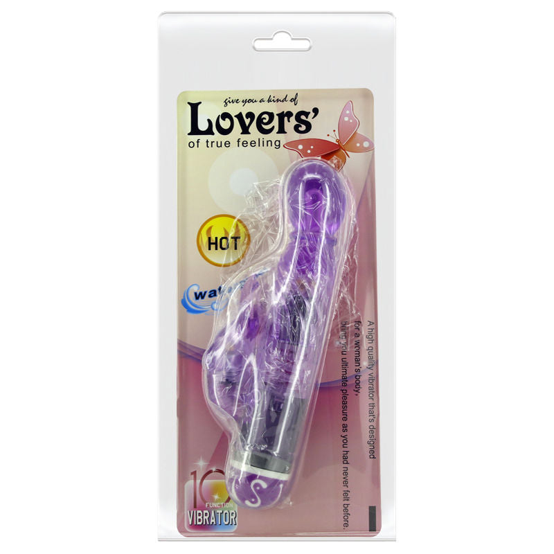 BAILE - VIBRATEUR  VITESSES MULTIPLES AVEC STIMULATEUR LILAS BAILE VIBRATORS