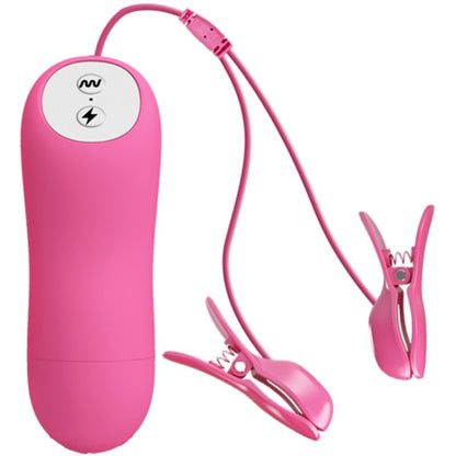BAILE - PIZZAS ONDES ROMANTIQUES AVEC VIBRATION ET ÉLECTROCHOC FUCHSIA BAILE STIMULATING