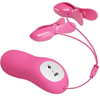 BAILE - PIZZAS ONDES ROMANTIQUES AVEC VIBRATION ET ÉLECTROCHOC FUCHSIA BAILE STIMULATING