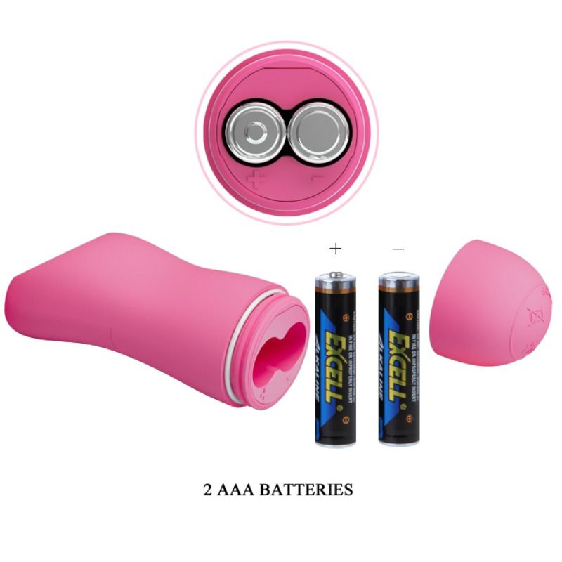 BAILE - PIZZAS ONDES ROMANTIQUES AVEC VIBRATION ET ÉLECTROCHOC FUCHSIA BAILE STIMULATING
