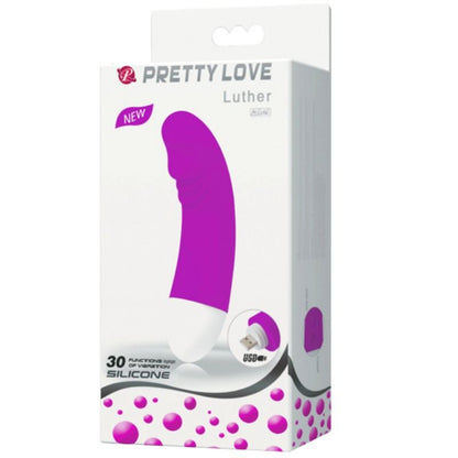 PRETTY LOVE - MINI VIBRATEUR LUTHER 30 MODES DE VIBRATION PRETTY LOVE
