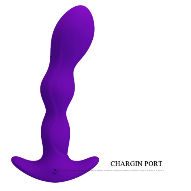 PRETTY LOVE - MASSAGER ANAL 12 MODES DE VIBRATION LILAS PRETTY LOVE