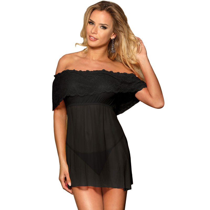 SUBBLIME - DRESSES ROBE COURTE SUBBLIME + STRING NOIR S / M SUBBLIME DRESSES