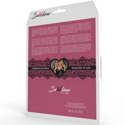 SUBBLIME - QUEEN PLUS FETISH MANCHES COURTES TEDDY SUBBLIME QUEEN PLUS SIZE