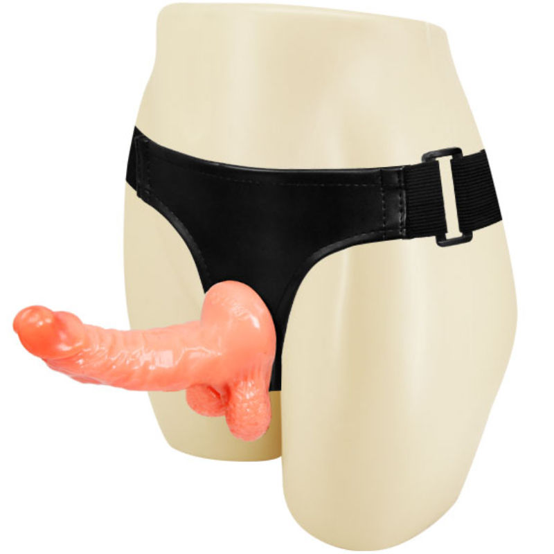 BAILE - HARNAIS AVEC PÉNIS RÉALISTE ET CULOTTE RÉGLABLE ULTRA PASSIONNÉE 15.5 CM BAILE HARNESS COLLECTION