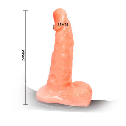 BAILE - HARNAIS AVEC PÉNIS RÉALISTE ET CULOTTE RÉGLABLE ULTRA PASSIONNÉE 15.5 CM BAILE HARNESS COLLECTION