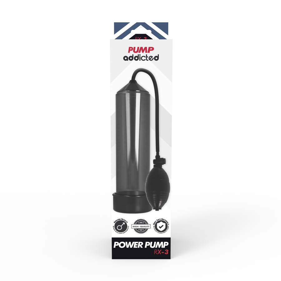 PUMP ADDICTED - RX3 NOIR PUMP ADDICTED
