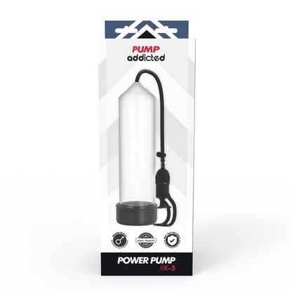 PUMP ADDICTED - RX5 TRANSPARENT PUMP ADDICTED