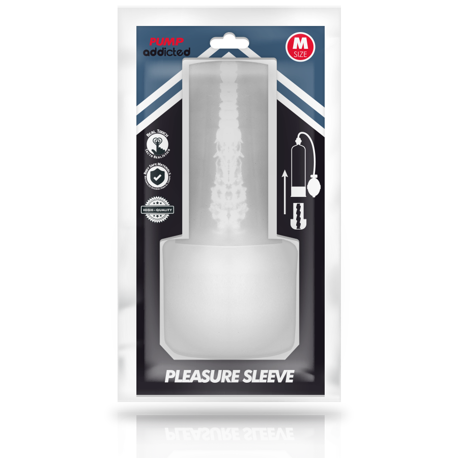 PUMP ADDICTED - MANCHON DE PLAISIR MASTUBEUR TAILLE M PUMP ADDICTED