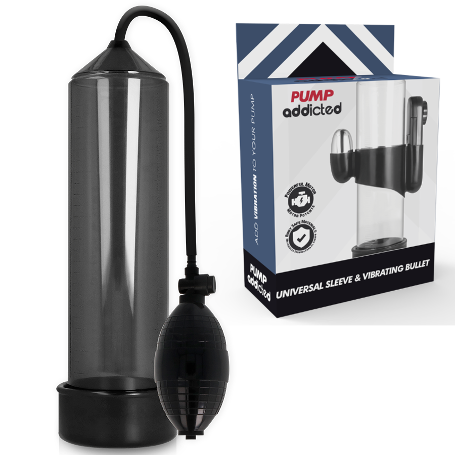 PUMP ADDICTED - VIBRATEUR RX3 NOIR PUMP ADDICTED