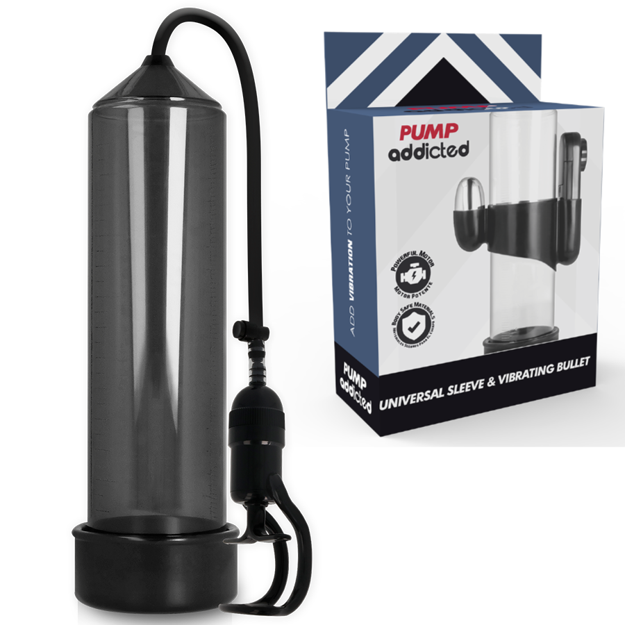PUMP ADDICTED - VIBRATEUR RX5 NOIR PUMP ADDICTED