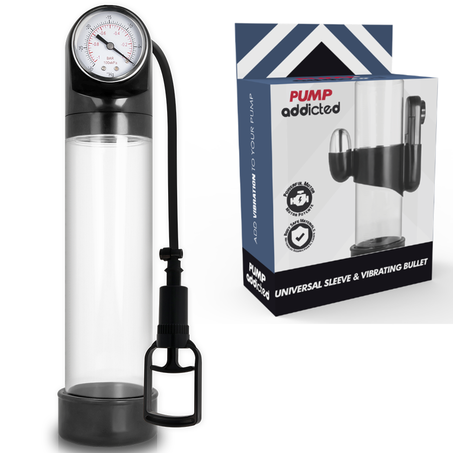 PUMP ADDICTED - VIBRATEUR TRANSPARENT RX9 PUMP ADDICTED