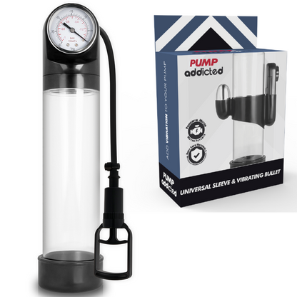 PUMP ADDICTED - VIBRATEUR TRANSPARENT RX9 PUMP ADDICTED