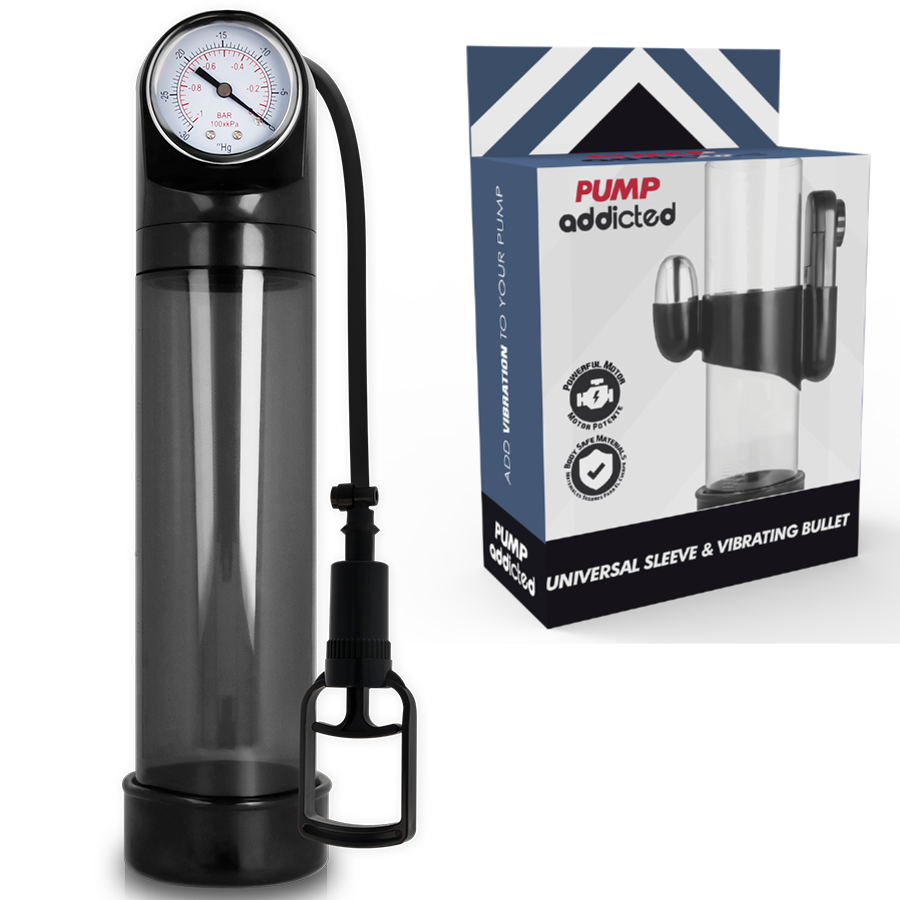 PUMP ADDICTED - VIBRATEUR RX9 NOIR PUMP ADDICTED