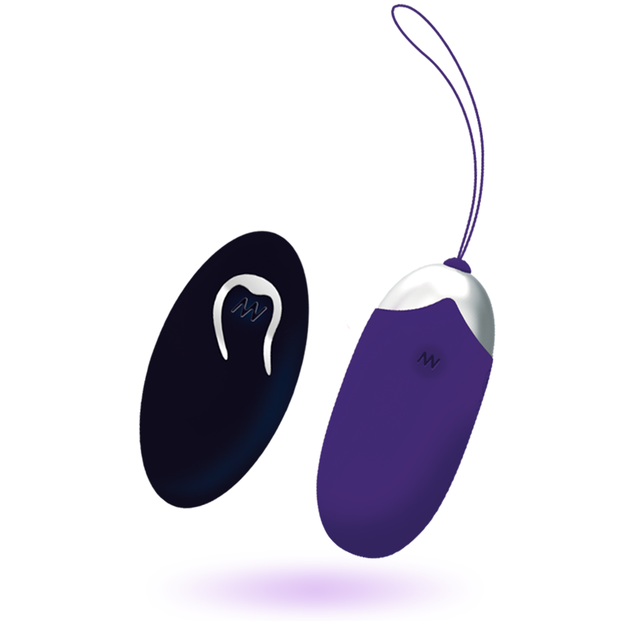 INTENSE - OEUF VIBRANT FLIPPY II AVEC TÉLÉCOMMANDE VIOLET INTENSE COUPLES TOYS