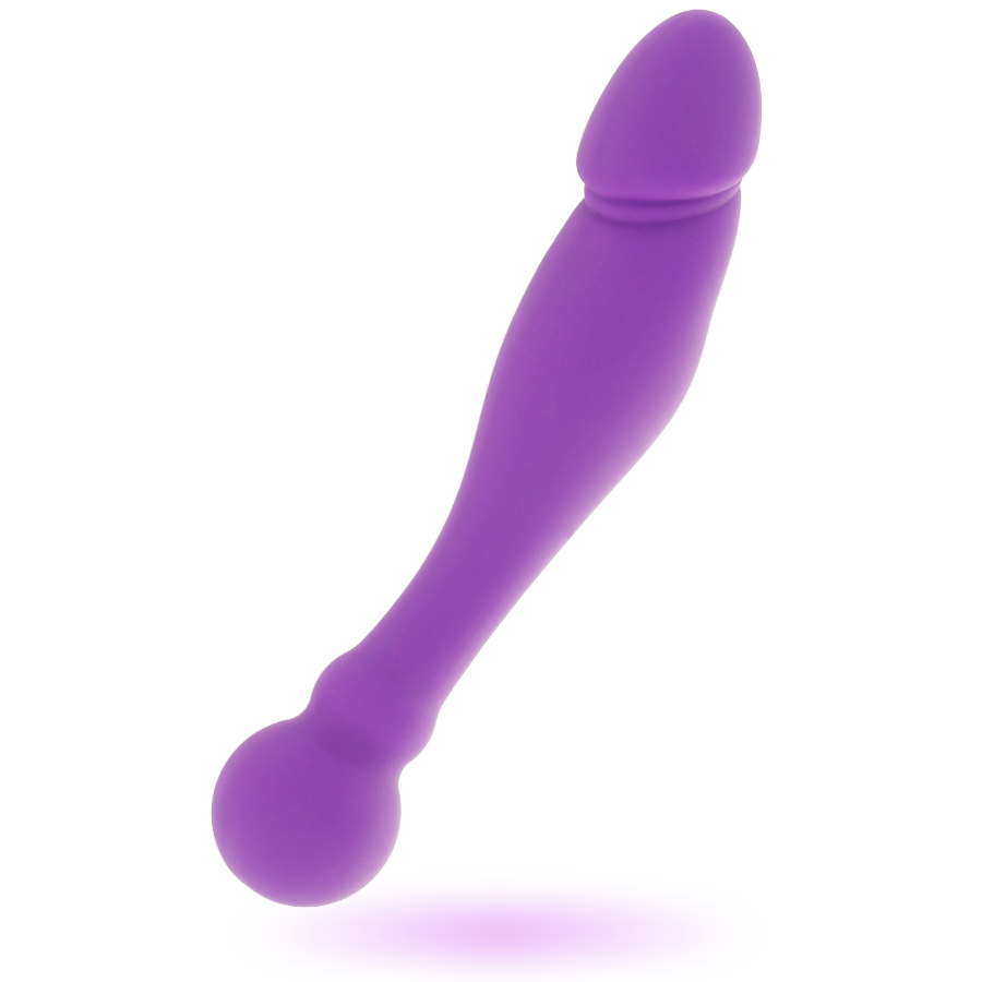 INTENSE - SILICONE RICK DUAL LILAS INTENSE FUN TOYS