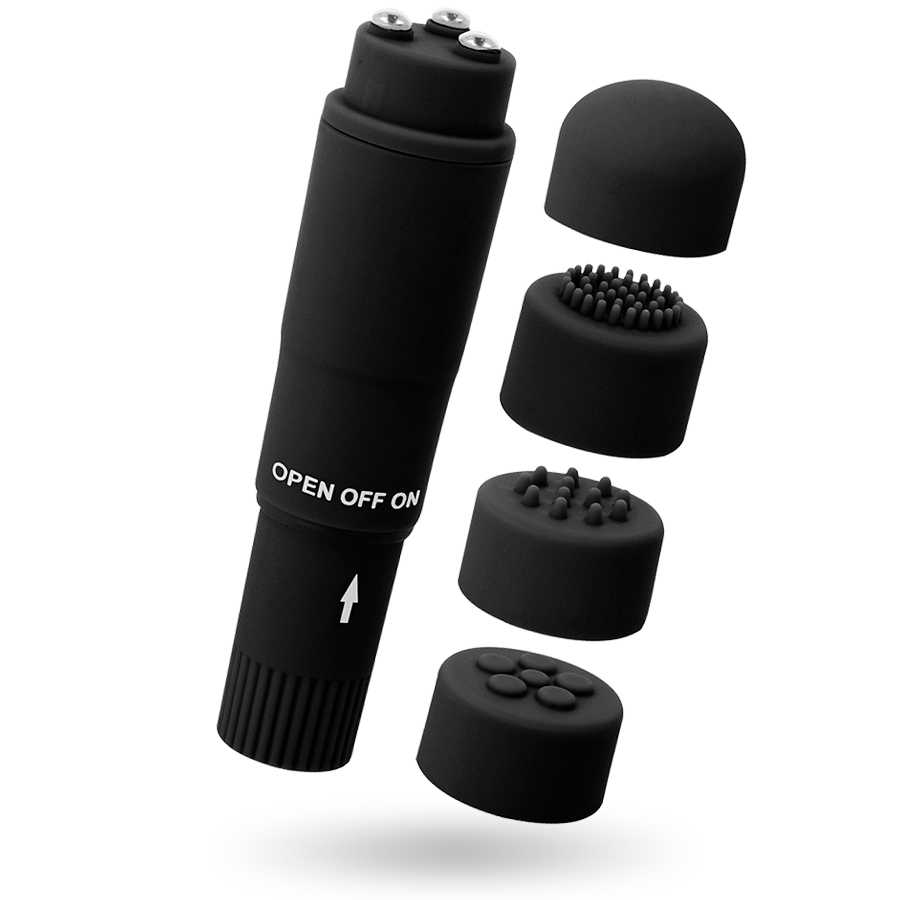 GLOSSY - MASSEUR DE POCHE KURT NOIR GLOSSY