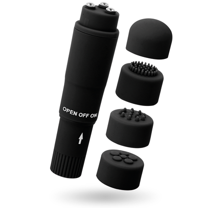 GLOSSY - MASSEUR DE POCHE KURT NOIR GLOSSY