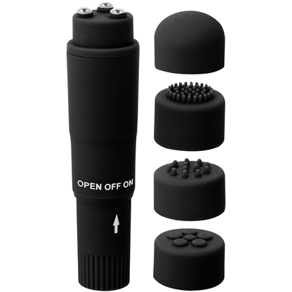 GLOSSY - MASSEUR DE POCHE KURT NOIR GLOSSY