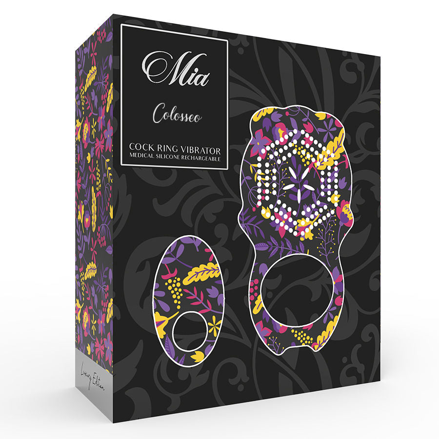 MIA  - TELECOMMANDE COLOSSEO RING NOIR MIA