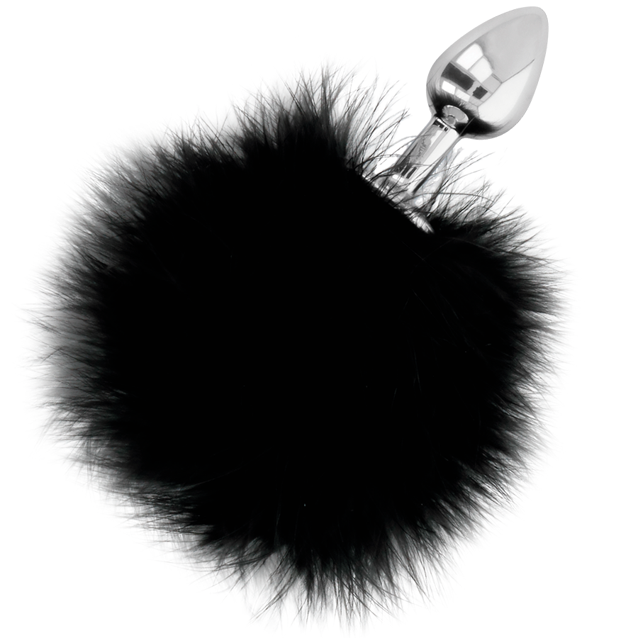 DARKNESS - BOUCHON EXTRA ANAL AVEC QUEUE NOIR 7 CM DARKNESS ANAL