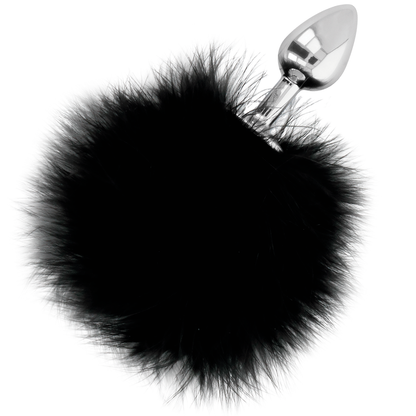 DARKNESS - BOUCHON EXTRA ANAL AVEC QUEUE NOIR 7 CM DARKNESS ANAL