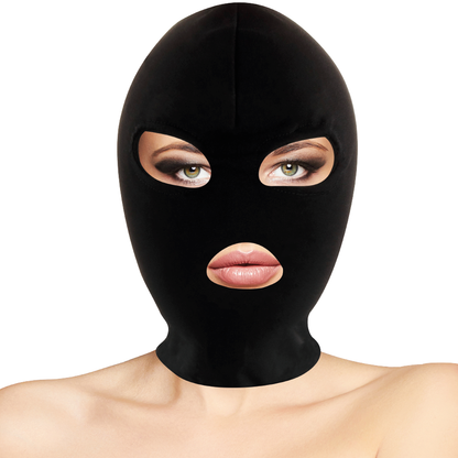 DARKNESS - MASQUE DE SOUMISSION BDSM BOUCHE ET YEUX NOIR DARKNESS BONDAGE