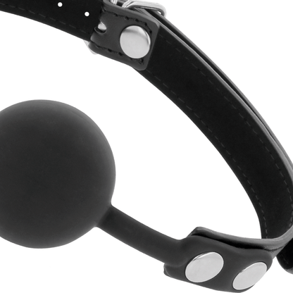 DARKNESS - BILLON EN SILICONE NOIR DARKNESS BONDAGE
