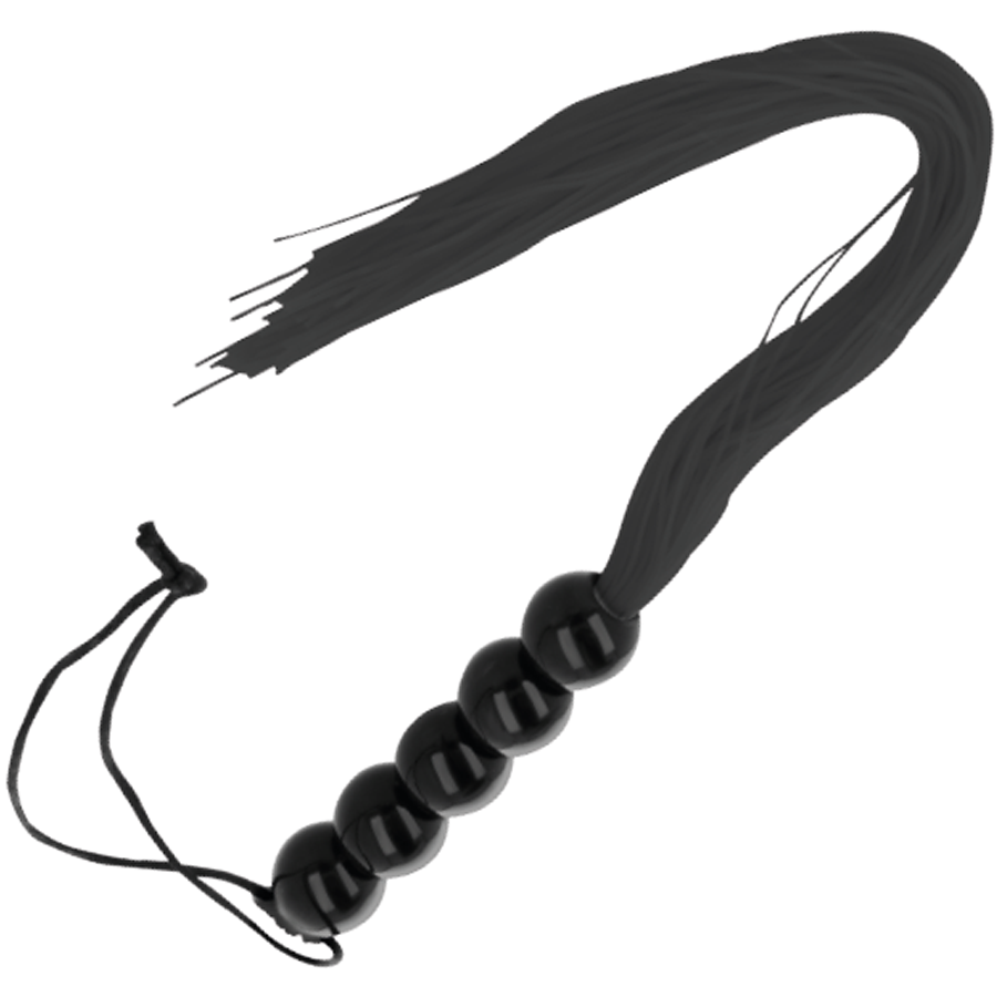 DARKNESS - FOUET DE BONDAGE FIN NOIR DARKNESS SENSATIONS