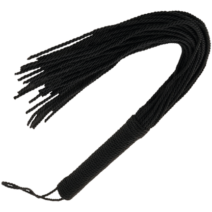 DARKNESS - FOUET DE BONDAGE NOIR 50CM DARKNESS SENSATIONS