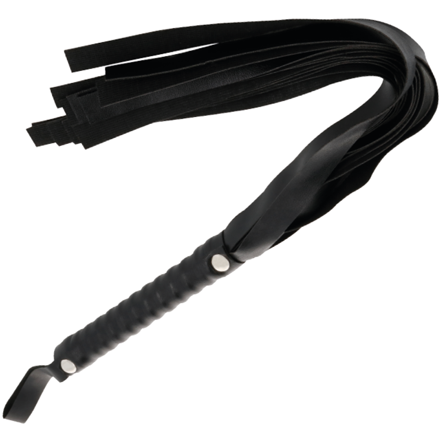 DARKNESS - FOUET DE BONDAGE NOIR 51 CM DARKNESS SENSATIONS