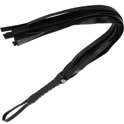 DARKNESS - FOUET DE BONDAGE NOIR 45 CM DARKNESS SENSATIONS