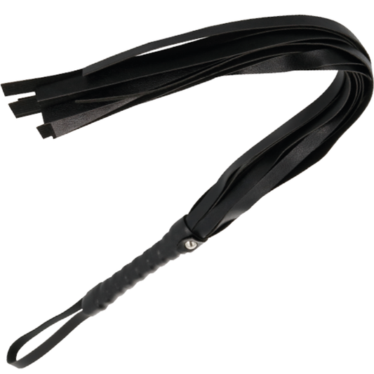 DARKNESS - FOUET DE BONDAGE NOIR 45 CM DARKNESS SENSATIONS