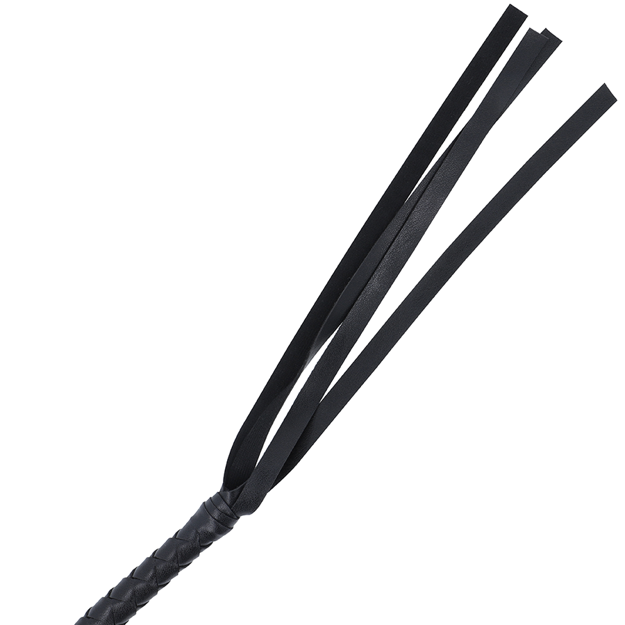 DARKNESS - FOUET DE BONDAGE NOIR 210CM DARKNESS SENSATIONS