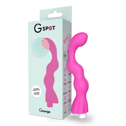 G-SPOT - GEORGE G-SPOT VIBRATEUR GOMME ROSE G-SPOT