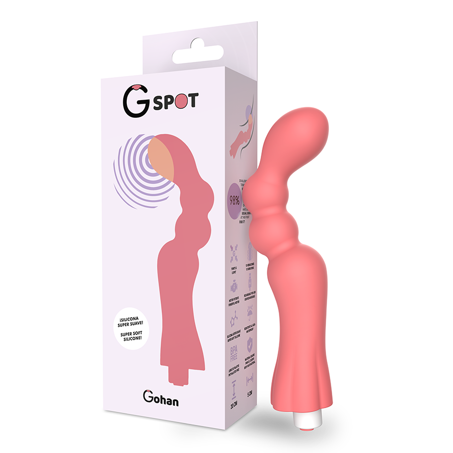 G-SPOT - GOHAN VIBRATEUR LUMIÈRE ROUGE G-SPOT