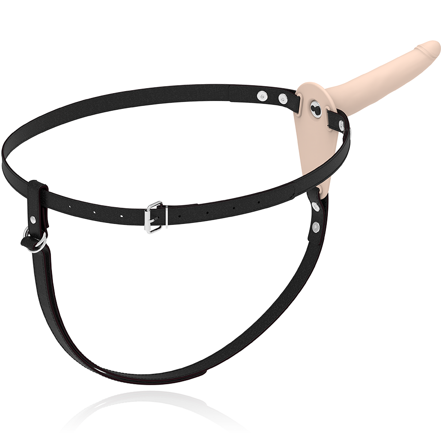 FETISH SUBMISSIVE HARNESS - VIBRATEUR SILICONE FLESH 15 CM FETISH SUBMISSIVE HARNESS