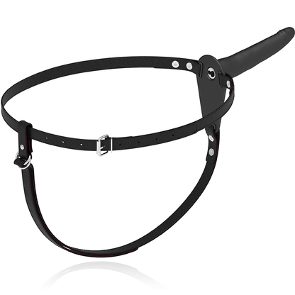 FETISH SUBMISSIVE HARNESS - VIBRATEUR SILICONE NOIR 15 CM FETISH SUBMISSIVE HARNESS