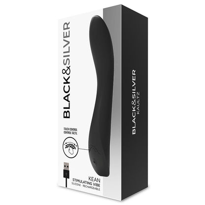 BLACK&SILVER - COMMANDE TACTILE DU VIBRATEUR KEAN BLACK&SILVER